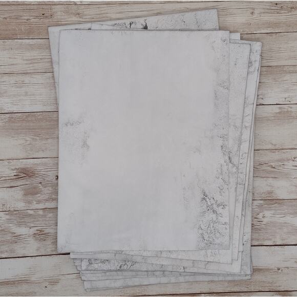 25 Super Grungy Dyed 8.5"x11" Papers, Hand Dyed Papers, Junk Journal Supply - Picture 4 of 10